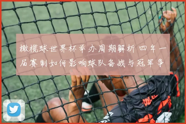 橄榄球世界杯举办周期解析 四年一届赛制如何影响球队备战与冠军争夺