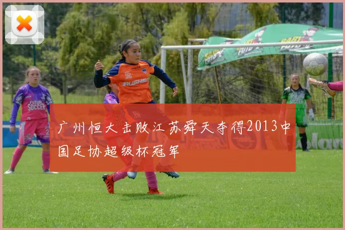 广州恒大击败江苏舜天夺得2013中国足协超级杯冠军